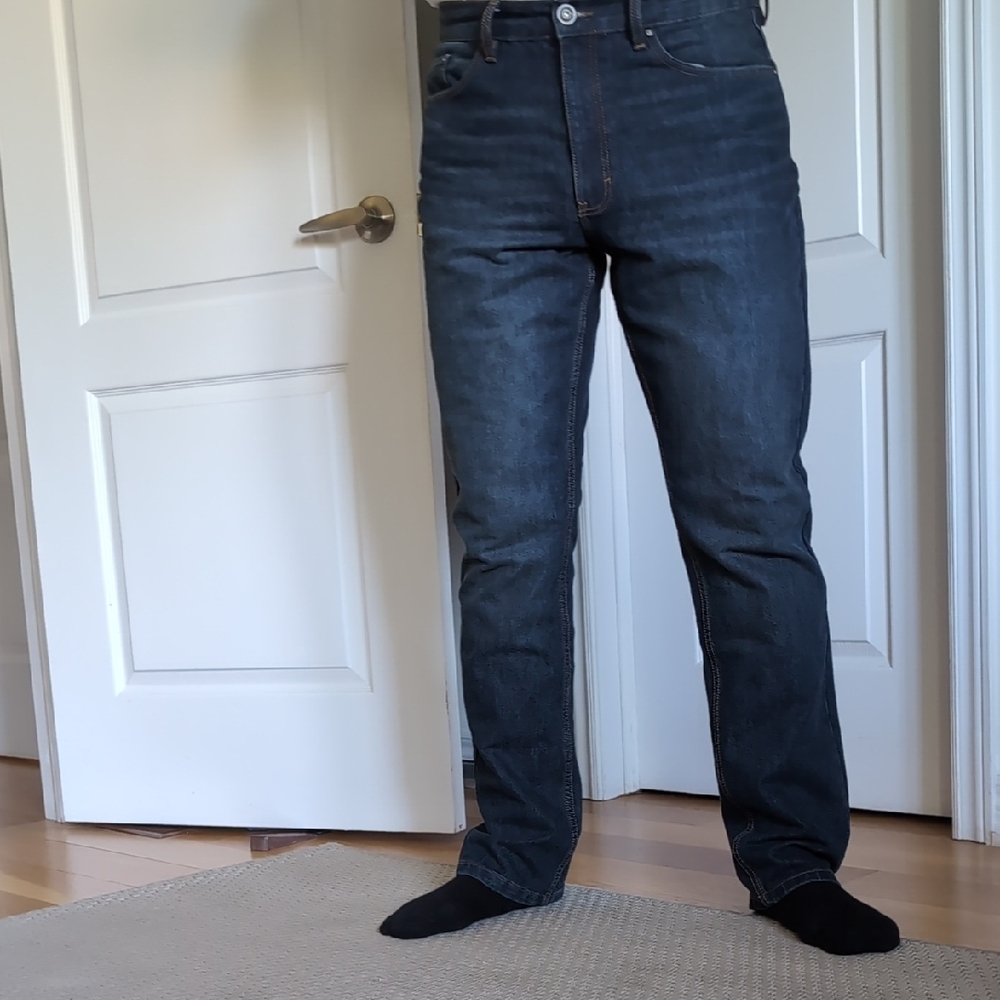 RedHead Dark Blue Men's Straight Jeans